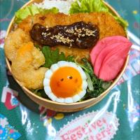 本日のお弁当〜とんかつ弁当